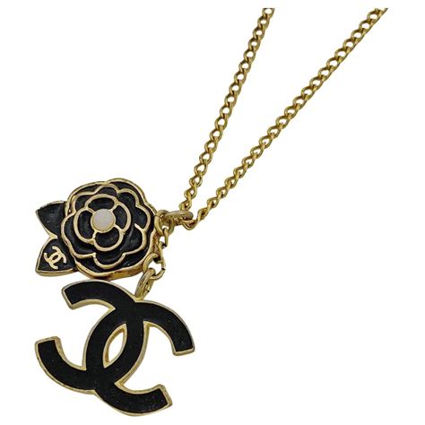 chanel necklace flower|chanel camellia flower necklace.